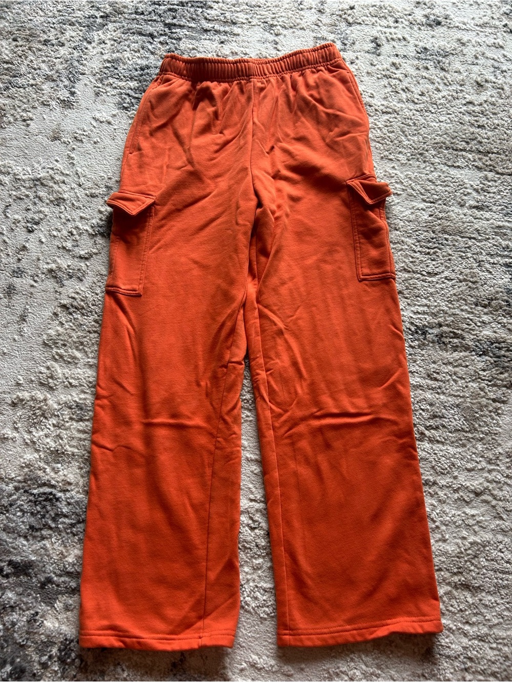 Women's Wide-Leg Cargo Style Sweatpants